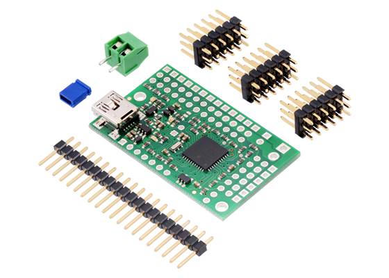 Mini Maestro 18-channel USB servo controller (partial kit version).