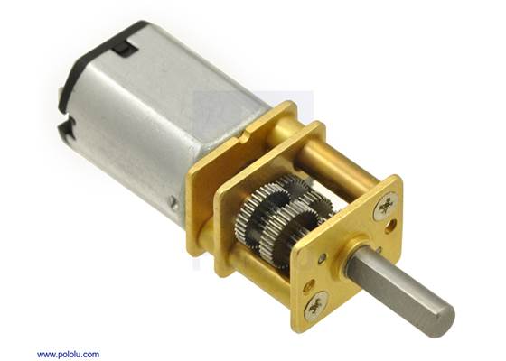1000:1 Micro Metal Gearmotor.