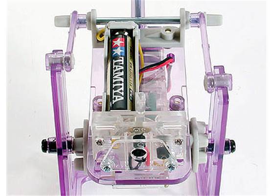 Tamiya 71104 Mechanical Ostrich top view.