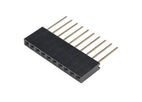 Stackable Header - Female (PTH, 0.1in., 10-Pin)