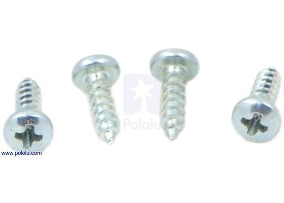 Screws for mounting the RP5/Rover 5 expansion plate to the RP5 or Rover 5 chassis.