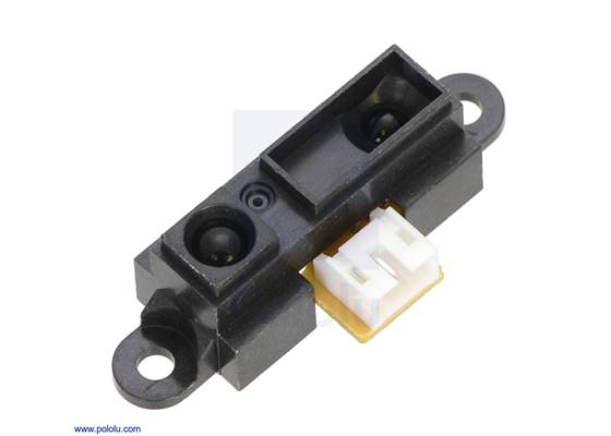 Sharp GP2Y0A41SK0F analog distance sensor 4-30cm.