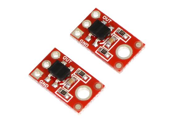 QTR-1RC reflectance sensors.