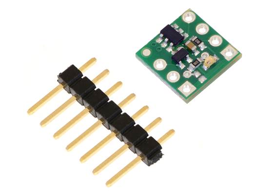 Pololu RC Switch with Digital Output with included hardware.