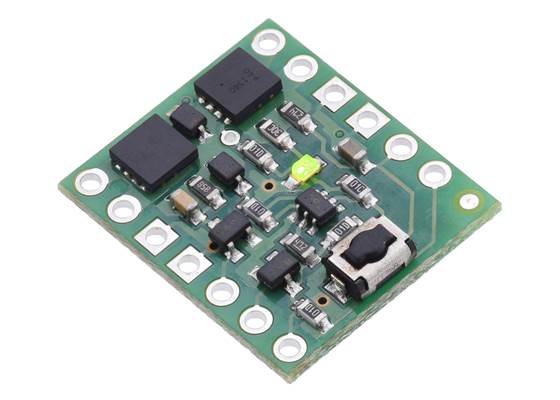 Mini Pushbutton Power Switch with Reverse Voltage Protection, SV.