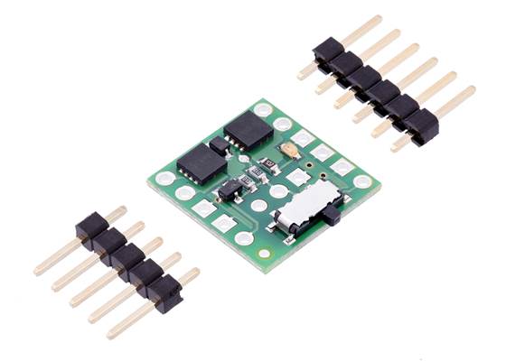 Mini MOSFET Slide Switch with Reverse Voltage Protection (LV) with included hardware.