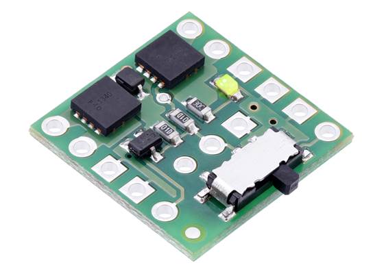 Mini MOSFET Slide Switch with Reverse Voltage Protection, SV.