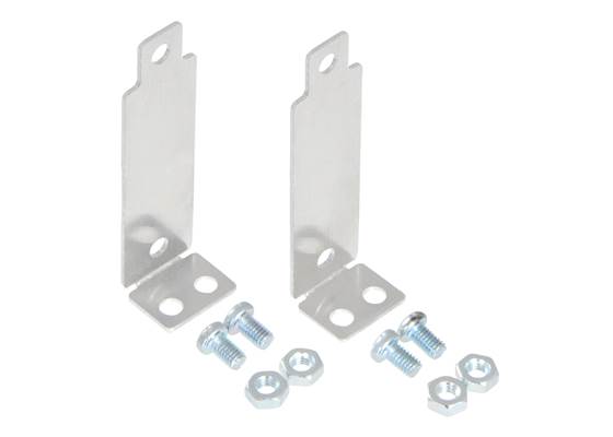 Bracket Pair for Sharp GP2Y0A02, GP2Y0A21, and GP2Y0A41 Distance Sensors &#8211; Perpendicular.