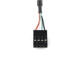 Panel Mount USB to 4-pin Female Header Cable - 6' (3)