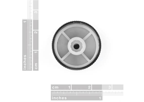 Black Metal Knob - 14x24mm (2)