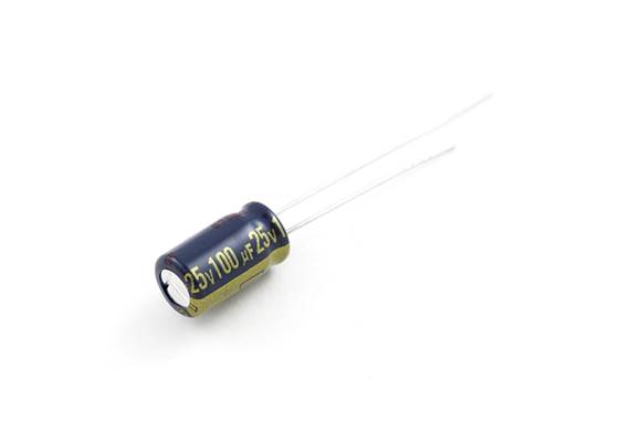 Electrolytic Decoupling Capacitors - 100uF/25V