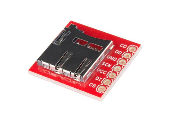 SparkFun microSD Transflash Breakout