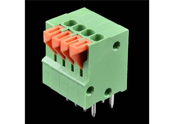 Spring Terminals - PCB Mount (4-Pin)