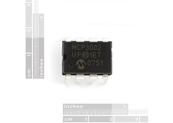 Analog to Digital Converter - MCP3002 (2)