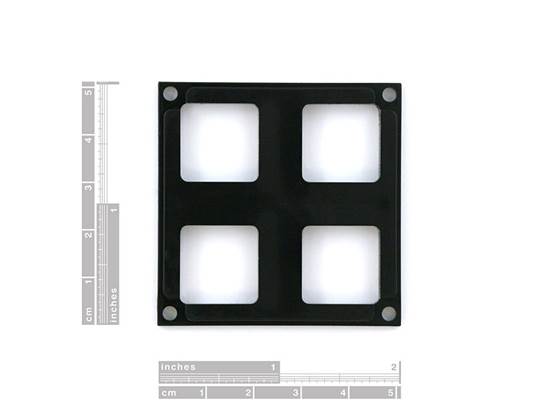 Button Pad 2x2 Top Bezel (2)