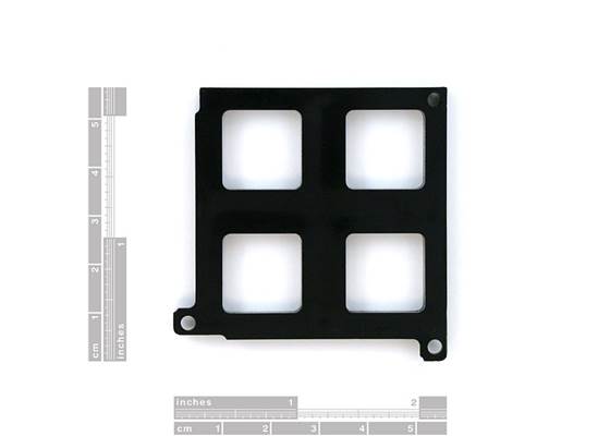 Button Pad 2x2 Bottom Bezel (2)