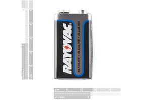 9V Alkaline Battery (2)