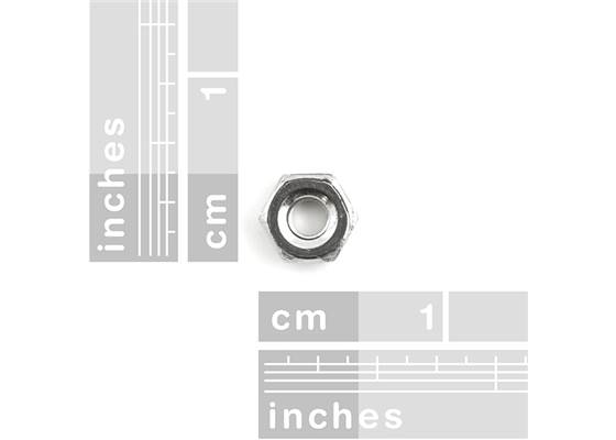 Nut - Metal (2-56) (2)