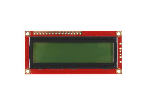 Basic 16x2 Character LCD - Black on Green 3.3V (3)