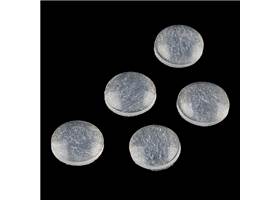 Silicone Bumpers - Small, Clear (8x2mm, 5 pack)
