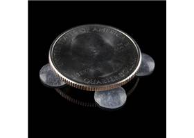 Silicone Bumpers - Small, Clear (8x2mm, 5 pack) (2)