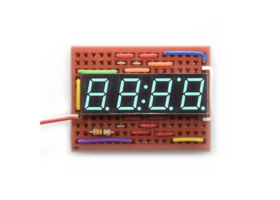 7-Segment Display - 4-Digit (Blue)