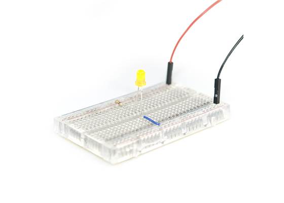 LED - Basic Yellow 5mm (2)