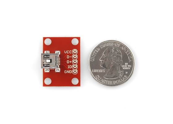 SparkFun USB Mini-B Breakout (3)