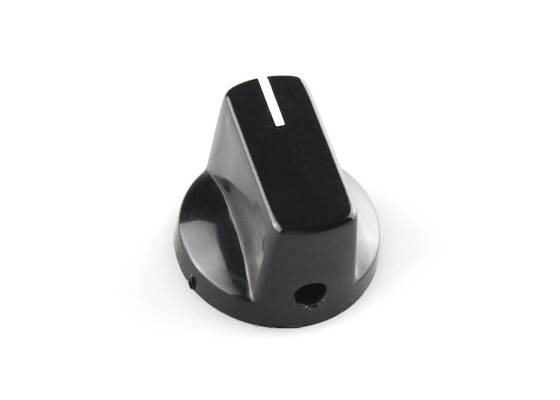 Black Knob - 15x19mm