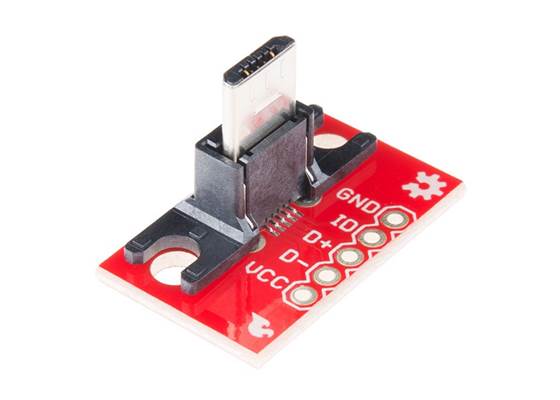 SparkFun USB Micro-B Plug Breakout