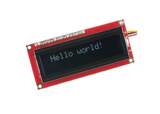 SparkFun Serial Enabled LCD Kit