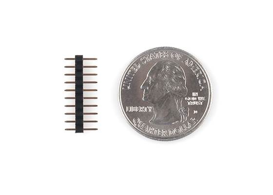 Straight Header - Male (PTH, 2mm, 10-Pin) (2)