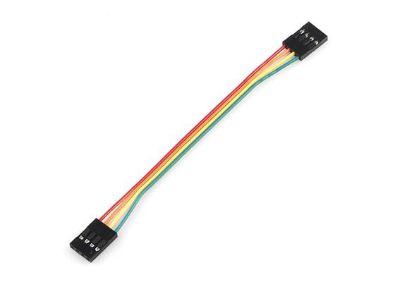 Jumper Wire - 0.1", 4-pin, 4"