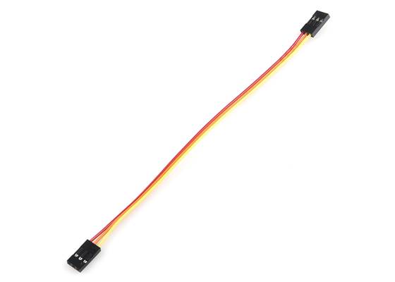 Jumper Wire - 0.1", 3-pin, 6"
