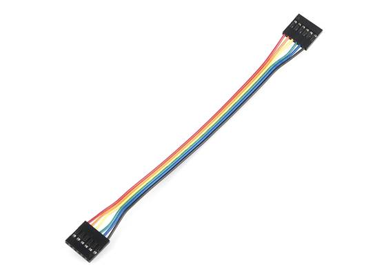 Jumper Wire - 0.1", 6-pin, 6"