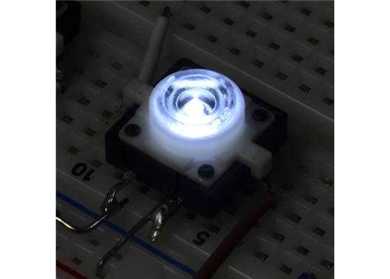 LED Tactile Button- White (2)