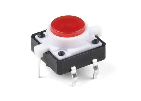 LED Tactile Button - Red