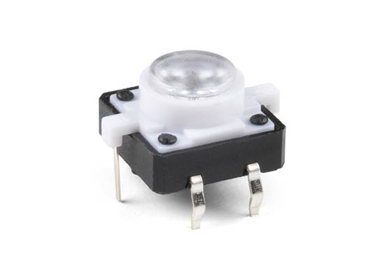 LED Tactile Button - Blue