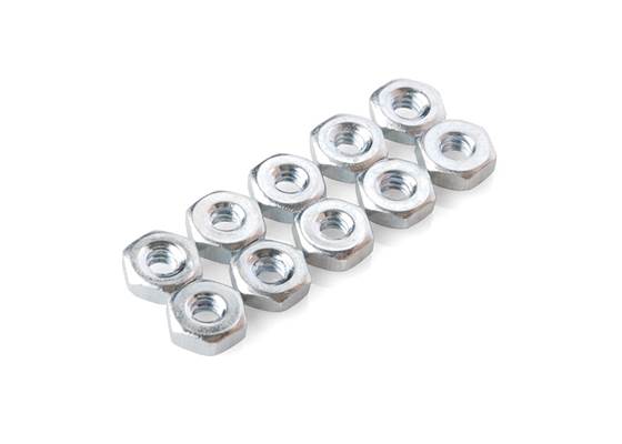 Nut - Metal (4-40, 10 pack)