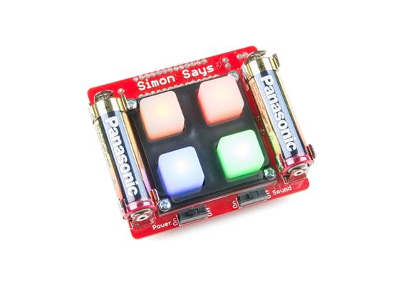 SparkFun Simon Says - Through-Hole Soldering Kit