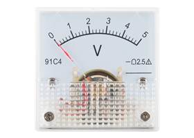 Analog Panel Meter - 0 to 5 VDC (4)