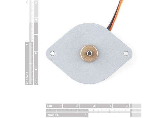 Small Stepper Motor - 100 g.cm (48 steps/rev, 100mm Wire) (2)