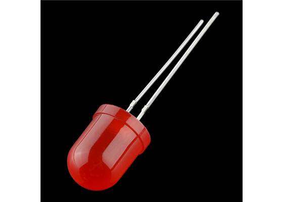 Diffused LED - Red 10mm