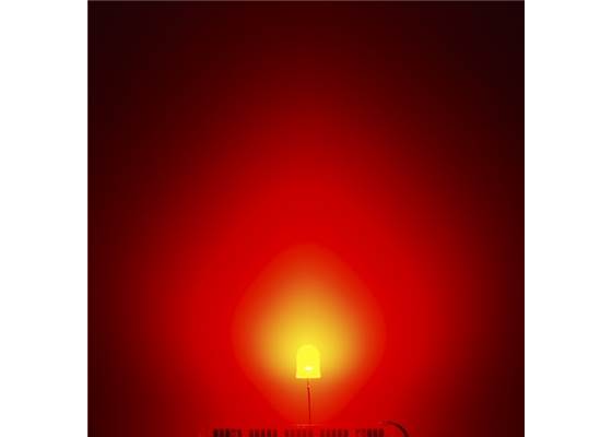 Diffused LED - Red 10mm (3)