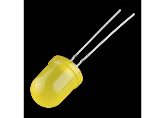Diffused LED - Yellow 10mm