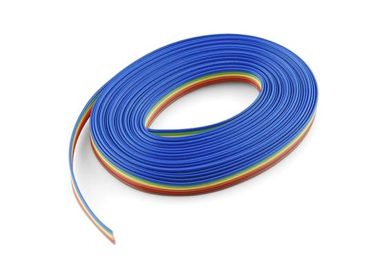 Ribbon Cable - 6 wire (15ft)