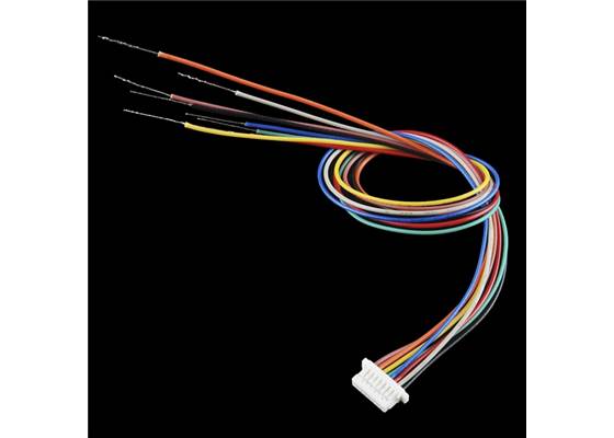 JST-SH Jumper 8 Wire Assembly - 8"