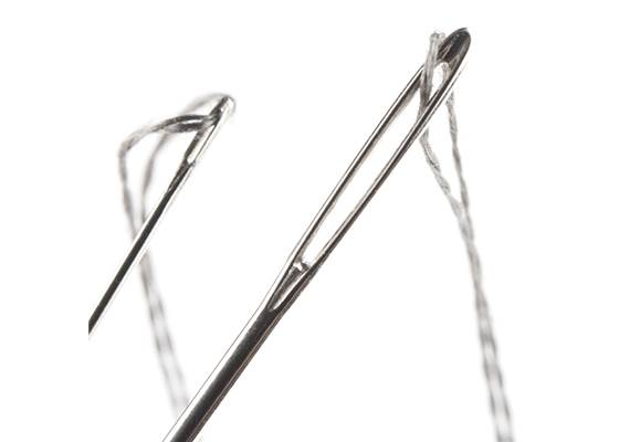 Conductive Thread Bobbin - 30ft (Stainless Steel) (2)