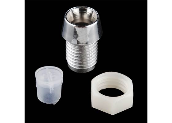 LED Holder - 5mm (Chrome Finish)