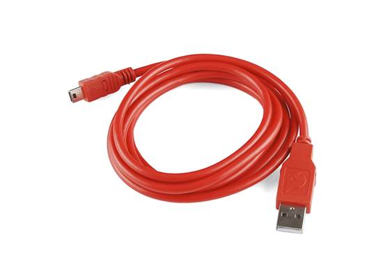 SparkFun USB Mini-B Cable - 6 Foot